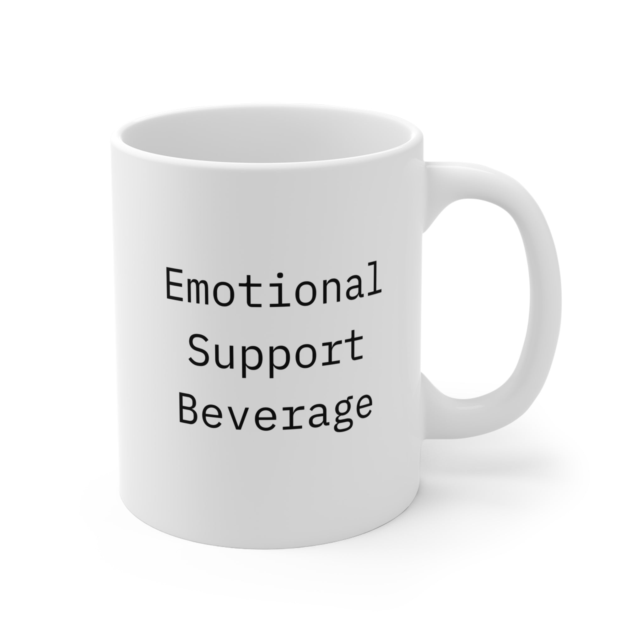 Emotional Support Beverage Mug | Funny Coffee Tea Mug