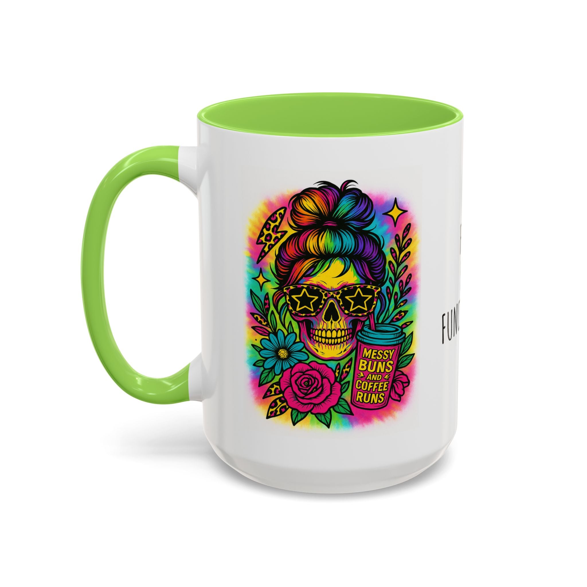 Feral but Functioning Mugs (11oz, 15oz)